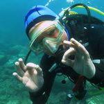 Scuba Diver underwater in Arinaga