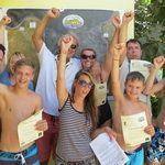 certificates at diving centre in gran canaria