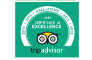 Tripadvisor Certificate of Excellence for Diving Centre