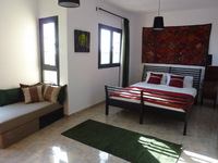 Main bedroom of luxury house to rent Arinaga