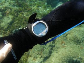 Free use of dive computers on your PADI Course in the Canary Islands