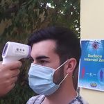 Prueba de temperatura en centro de buceo, gran Canaria