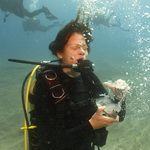 scuba diver course underwater in Gran Canaria