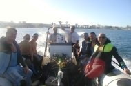 Diving from Las Palmas using a dive boat