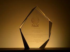 PADI Award for Outstanding Achievement 2018