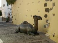 Aguimes in Gran Canaria is a lovely old town with some unexpected street art