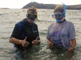 Snorkelling is fun in Gran Canaria