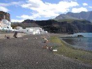 La playa de Puerto de las Nieves