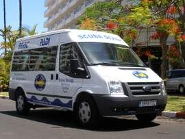 We collect you from your hotel for scuba diving in Puerto Rico Gran Canaria, a short ride will take you to some excellent diving
