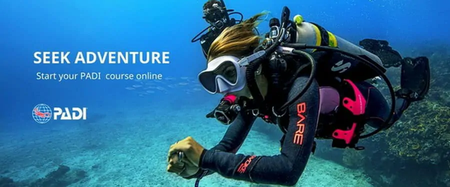 PADI eLearning course in the Canary Islands